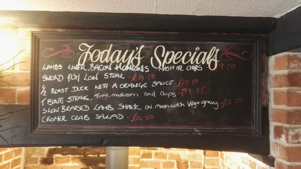 Menu_The Kings Arms_Martham_image_1
