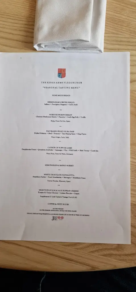 Menu_Kings Arms Fleggburgh_Martham_image_4