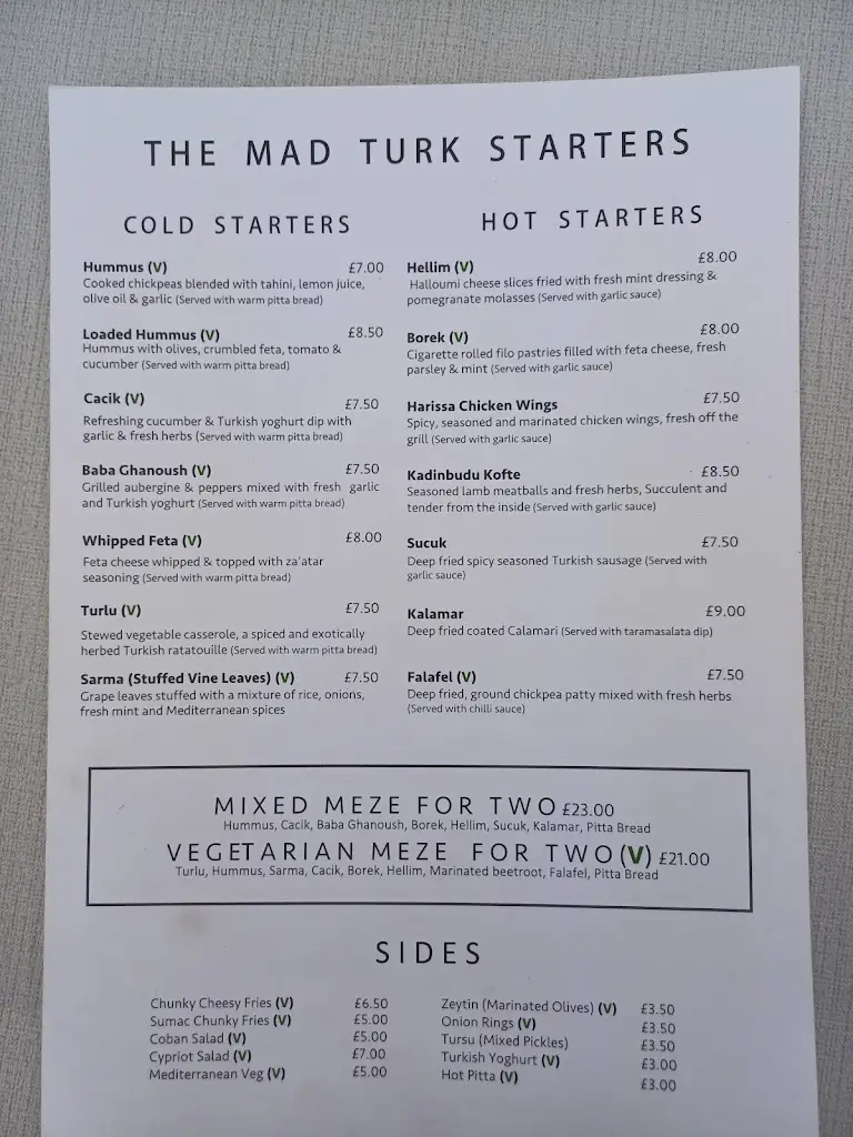 Menu_The Mad Turk_Barnack_image_2