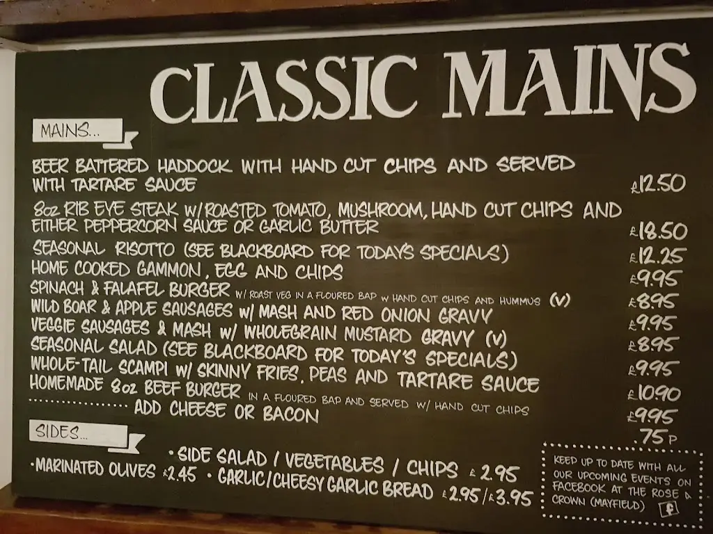 Menu_The Rose & Crown_Mayfield_image_4
