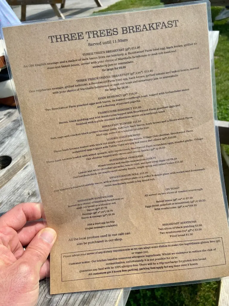Menu_Three Trees Farm Shop & Cafe_Aldbourne_image_1