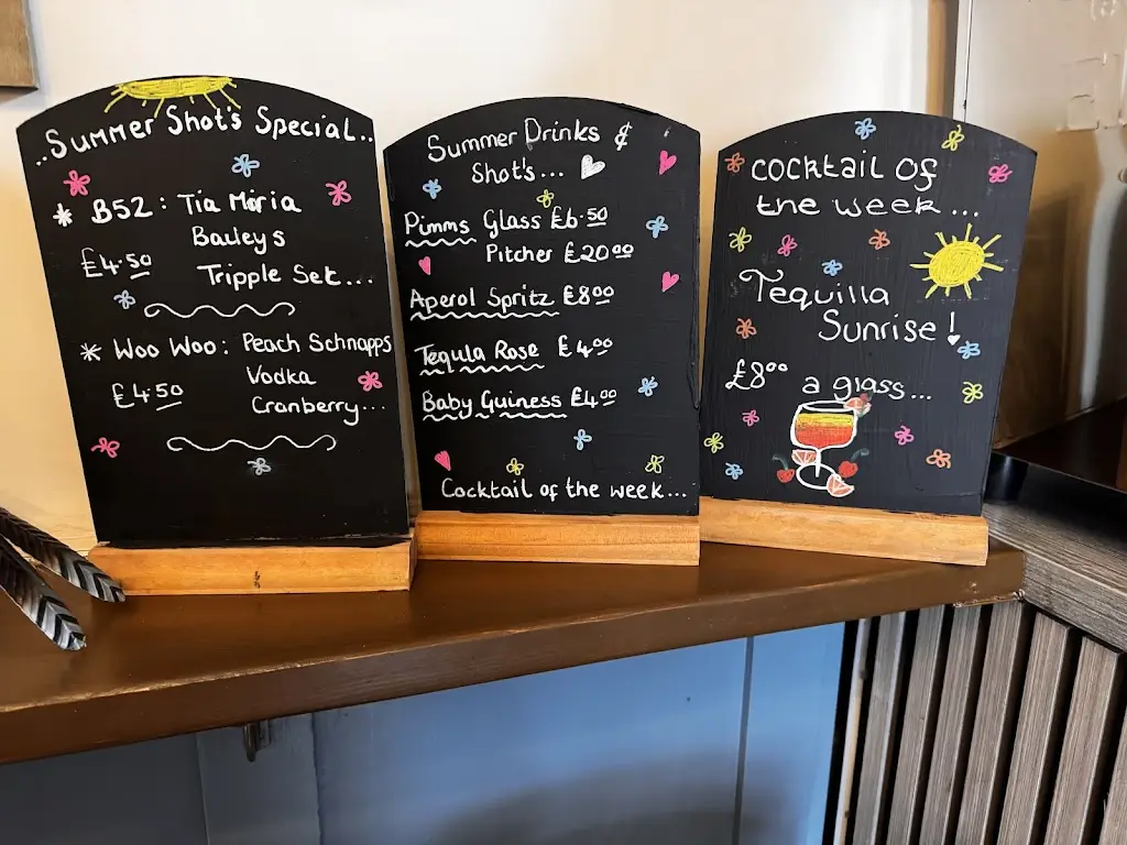 Menu_The Golden Pheasant_Barnack_image_3