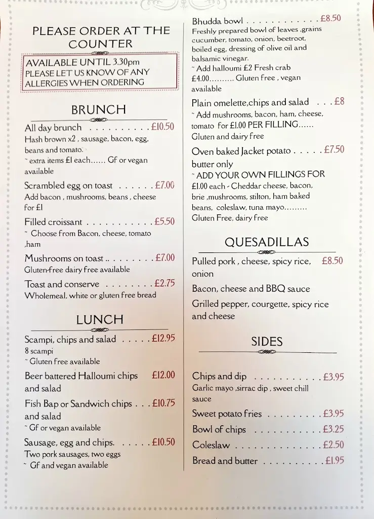 Menu_Mercer's of Marlborough_Marlborough_image_2
