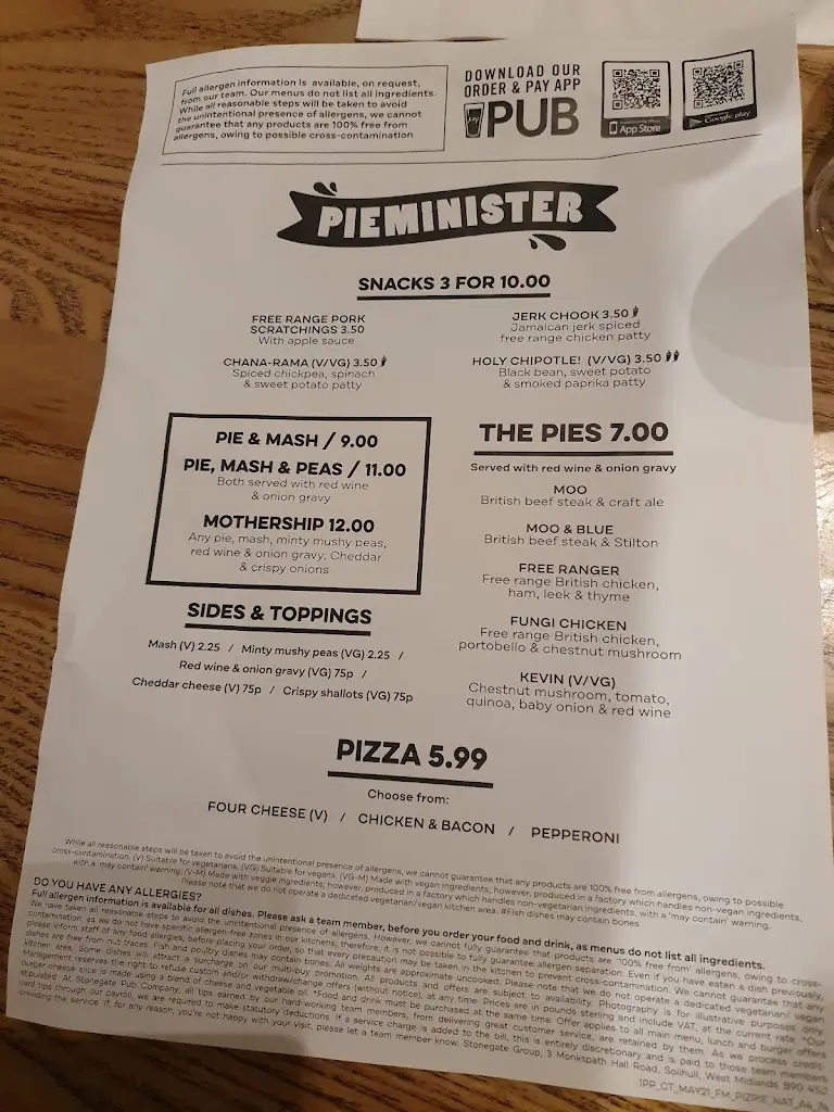 Menu_The Wellington Arms, Marlborough_Marlborough_image_2