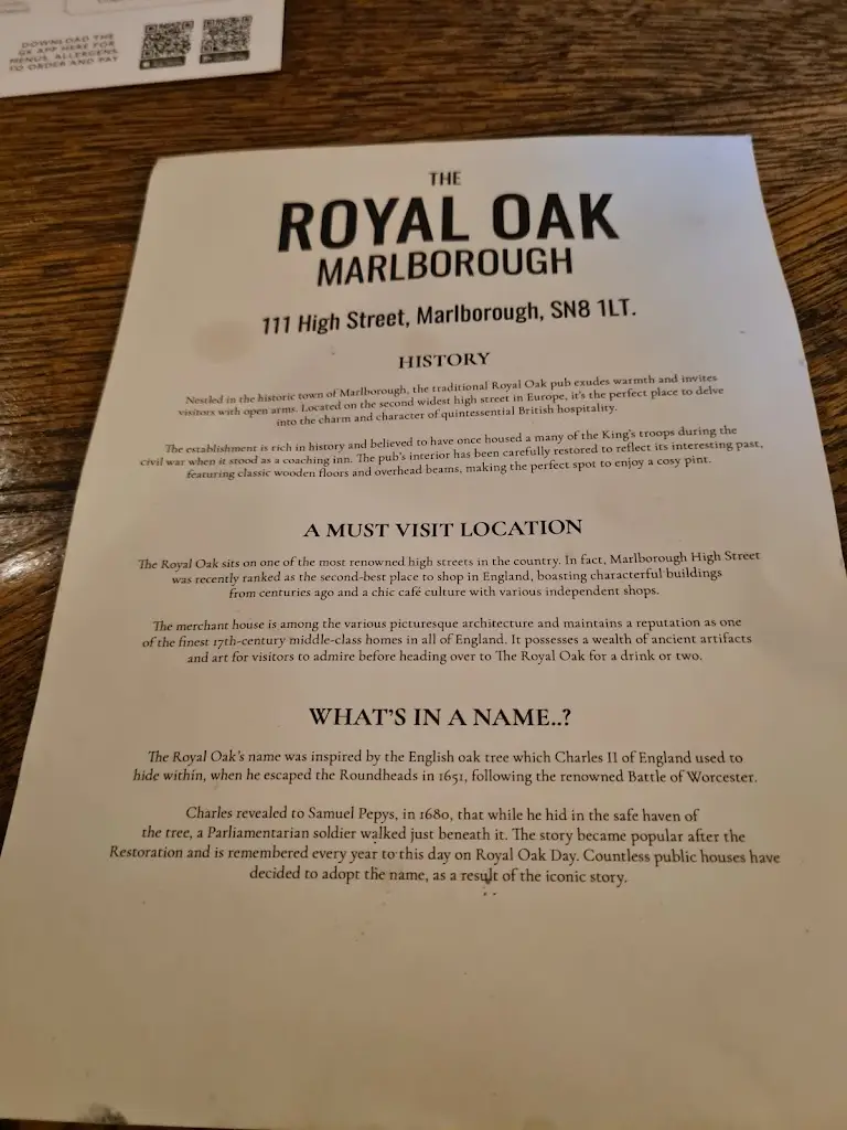 Menu_Royal Oak_Marlborough_image_3