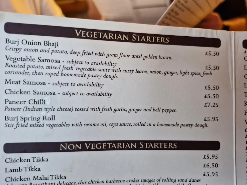 Menu_The Burj at The Bell (West Overton)_Marlborough_image_1