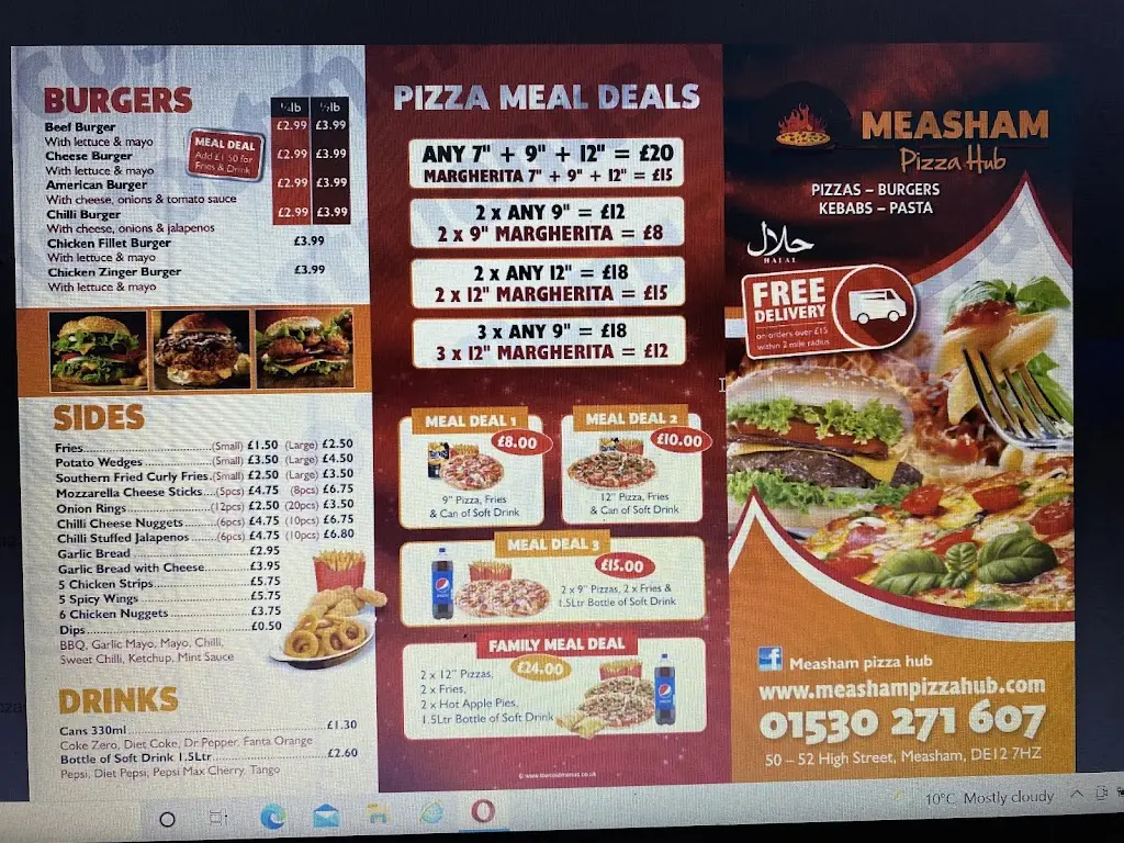 Menu_Measham Pizza Hub_Measham_image_2