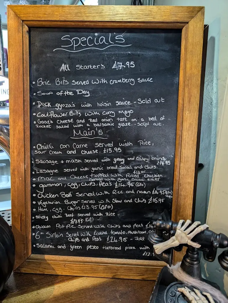 Menü_The Bruce Arms_Masham_Bild_3