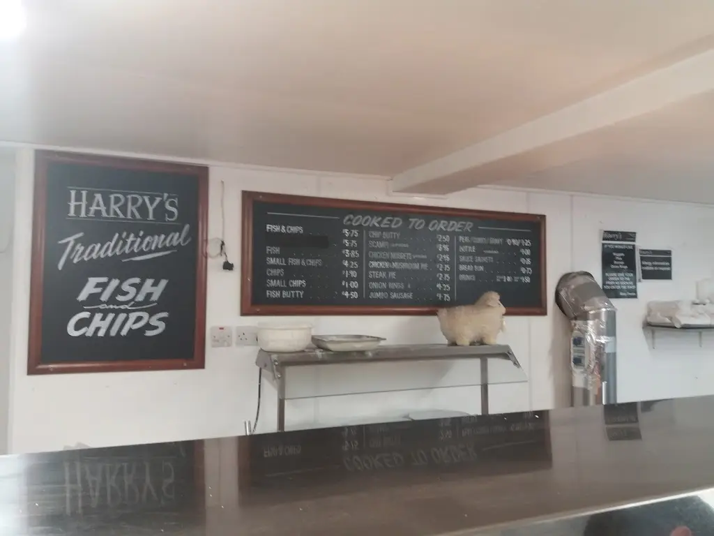 Menu_Harry's Traditional Fish and Chips_Masham_image_1