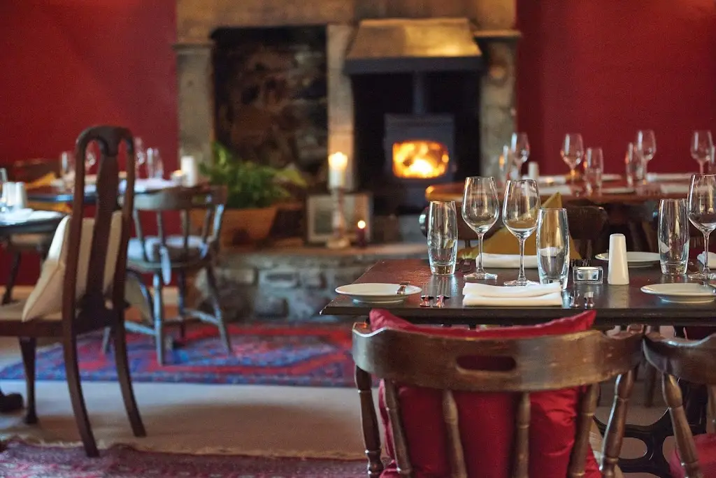 The Bruce Arms restaurant in Masham