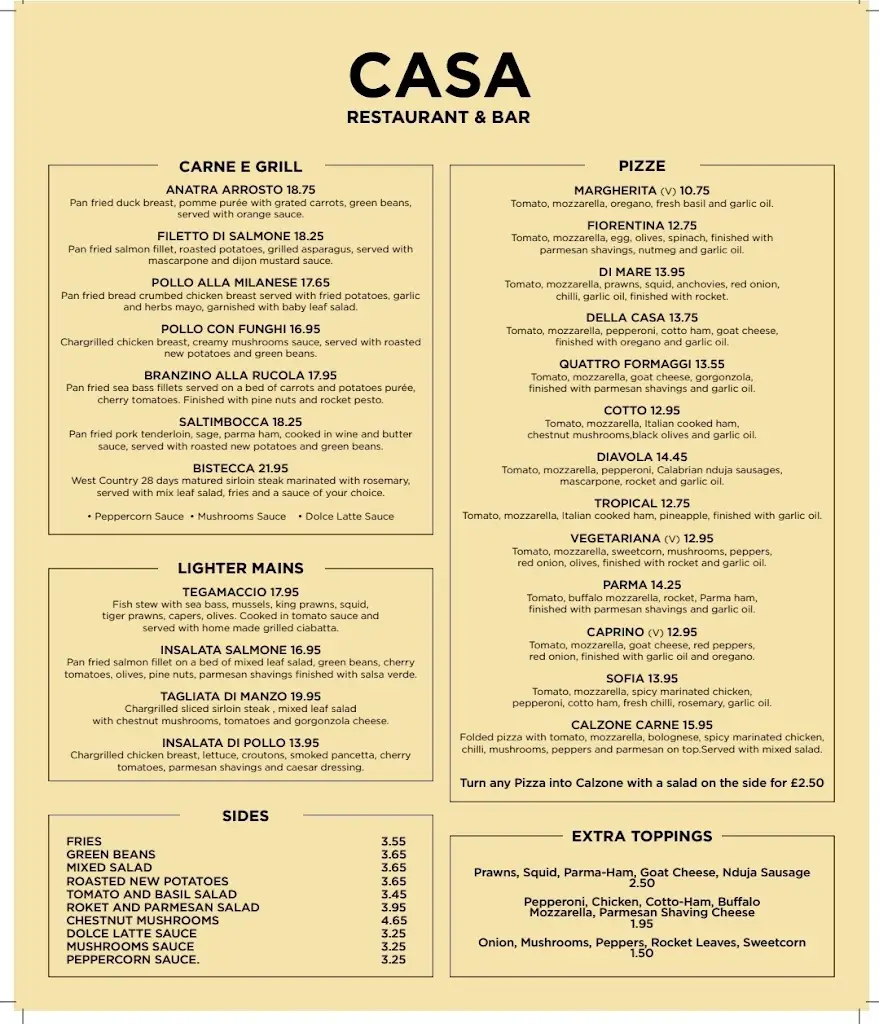 Menu_Casa Restaurant & Bar_Melksham_image_2