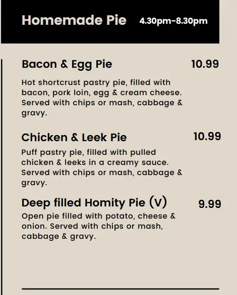 Menu_The Sugar Loaf_Meppershall_image_3