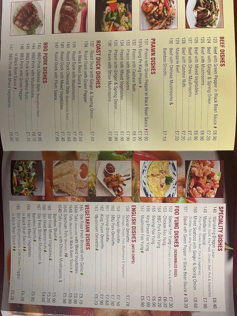 Menu_The Flying Dragon_Melbourn_image_3