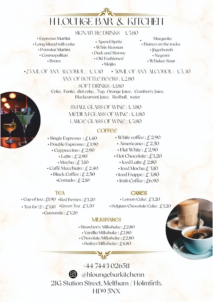 Menu_H Lounge Bar_Meltham_image_1