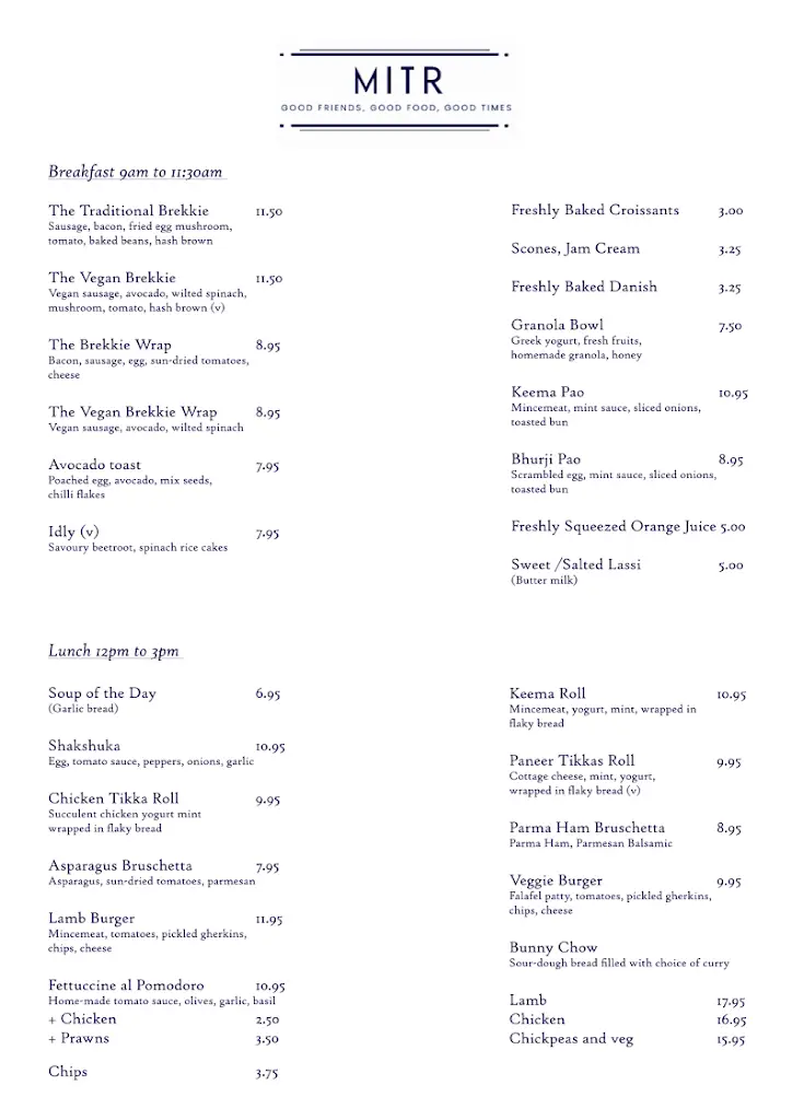 Menu_MITR Restaurant_Meldreth_image_1