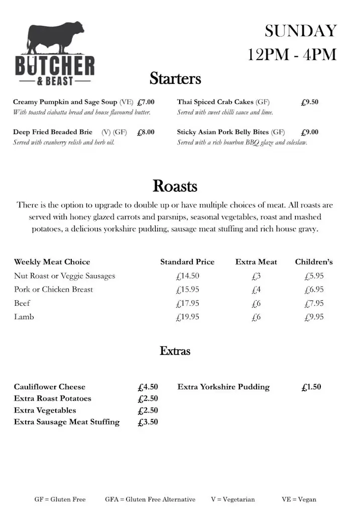 Menu_Butcher & Beast_Metheringham_image_2