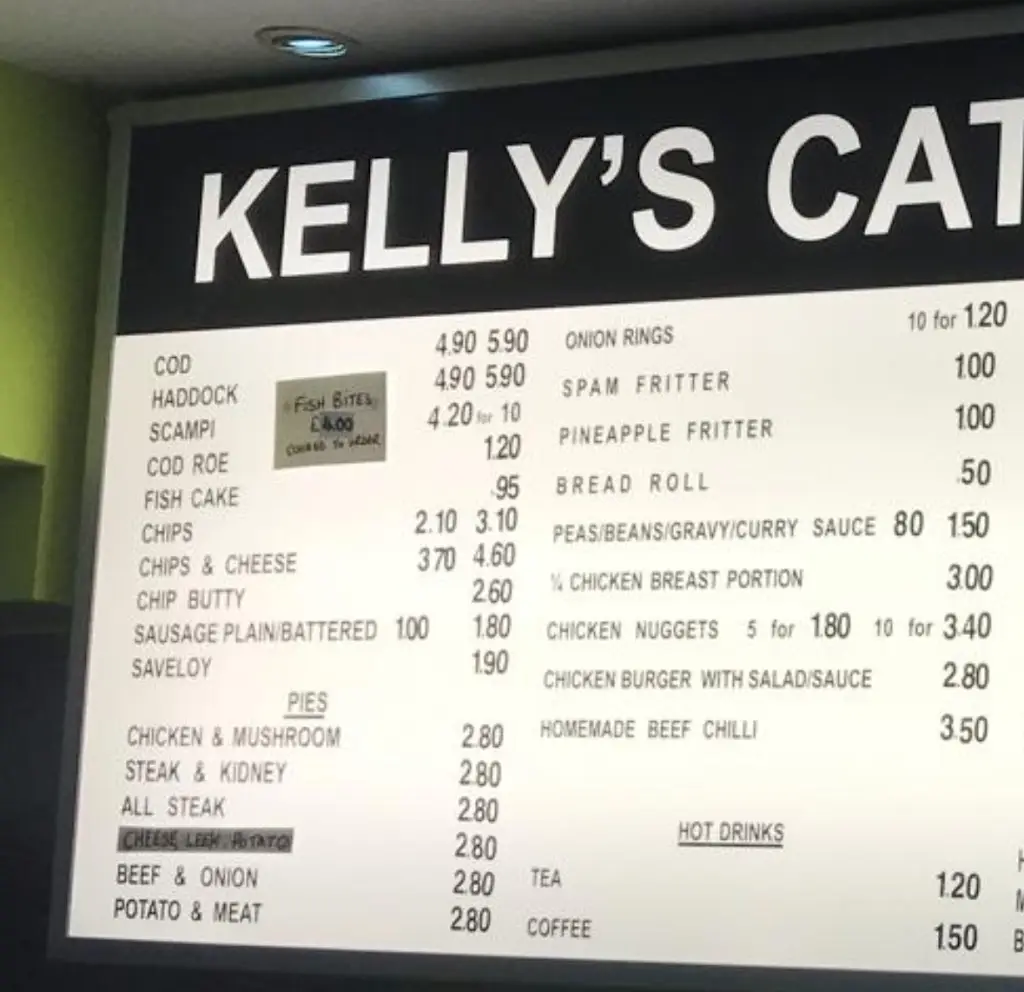 Menu_Kelly's Catch_Metheringham_immagine_1