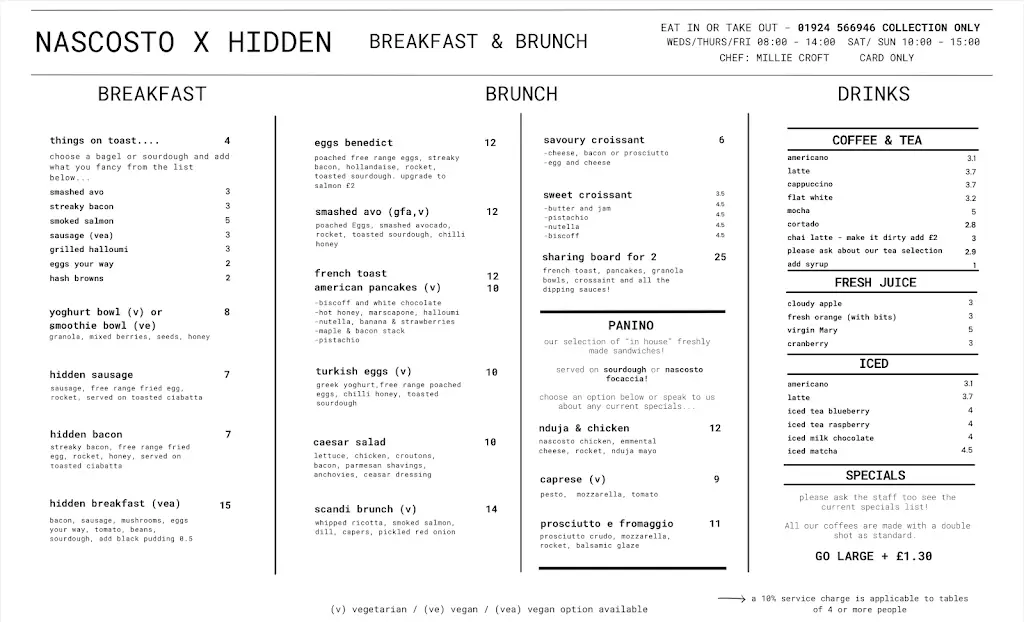 Menu_Hidden Cafe Bar Social_Middlestown_image_1