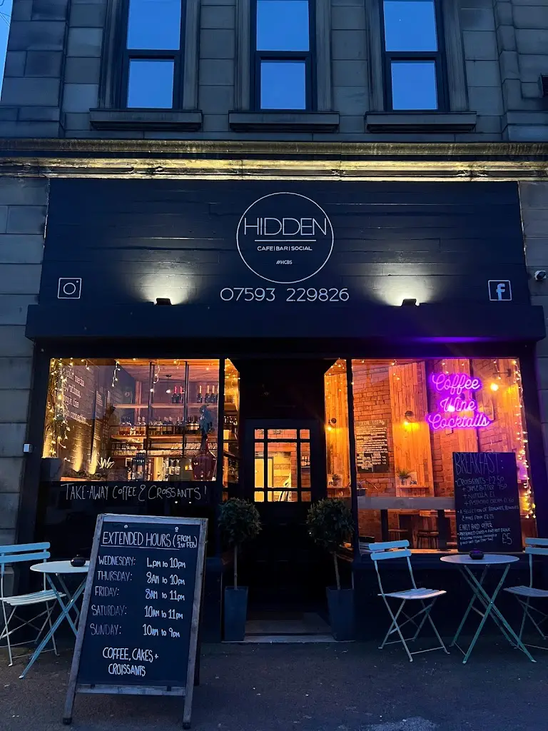 Hidden Cafe Bar Social restaurante en Middlestown