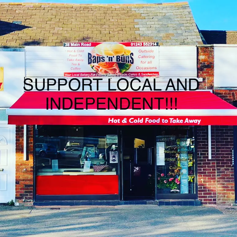 Baps n Buns restaurant in Barnham