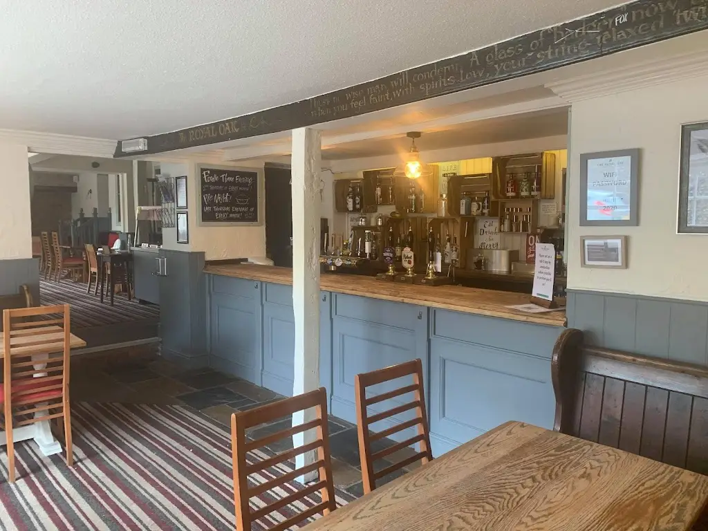 The Royal Oak restaurant in Milborne St Andrew