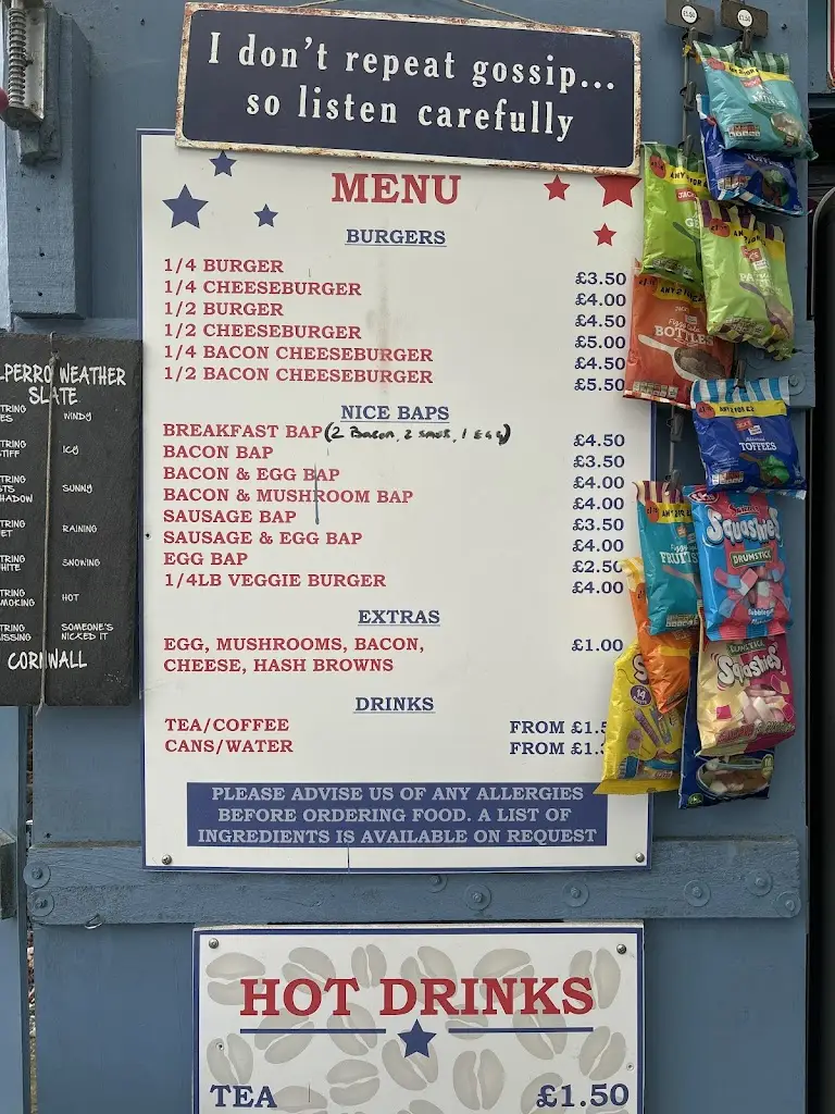 Menu_Ooh, nice baps!_Milborne St Andrew_image_1
