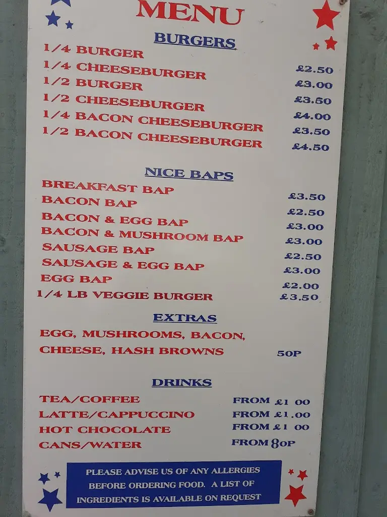 Menu_Ooh, nice baps!_Milborne St Andrew_image_2