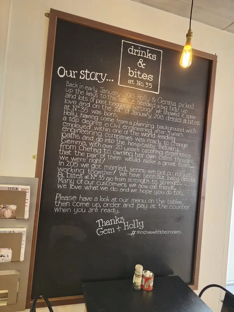 Menu_drinks & bites at 35_Middlewich_image_4