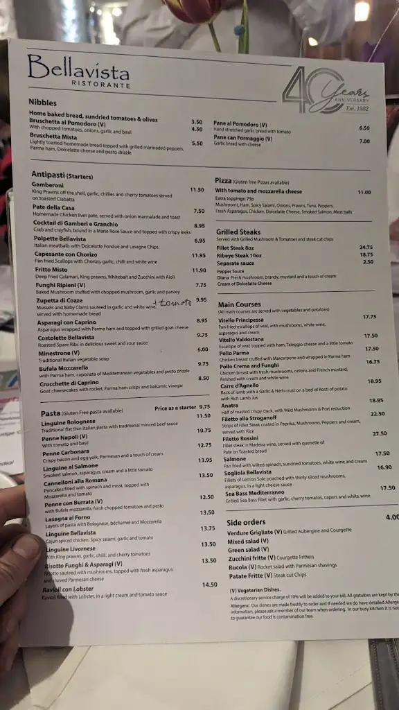 Menu_Bellavista Restaurant_Milnrow_image_2