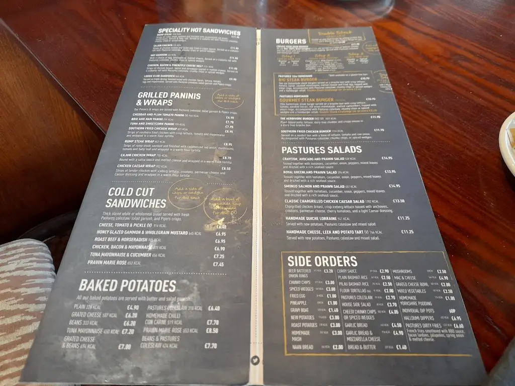 Menu_Pastures Lodge - Mexborough_Mexborough_image_4