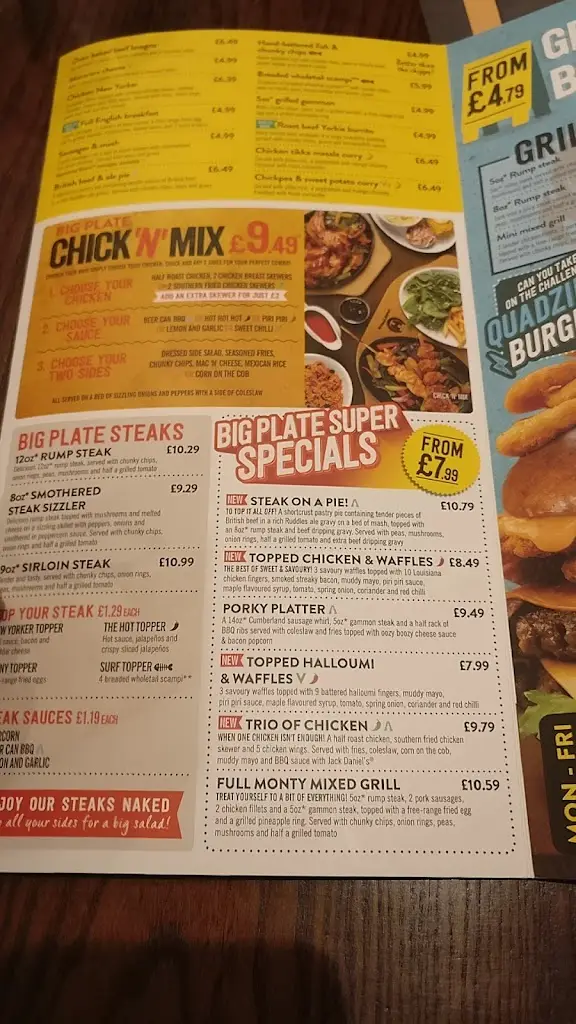 Menu_Half Moon Mildenhall_Mildenhall_image_4