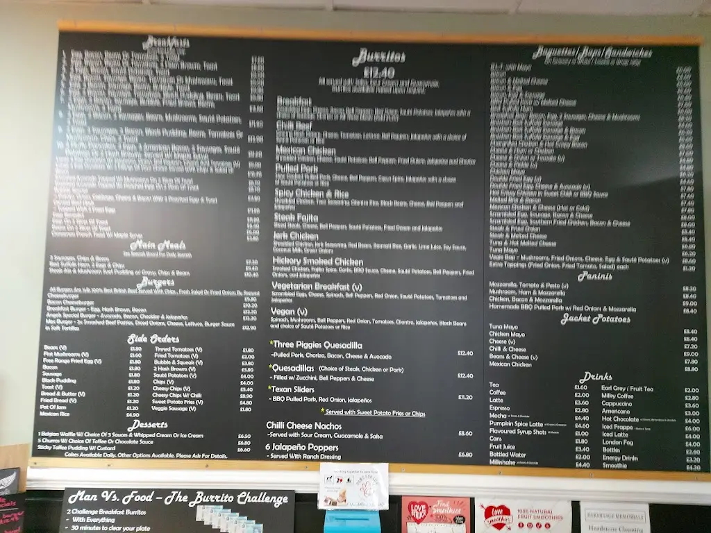 Menü_Angels Cafe_Mildenhall_Bild_2