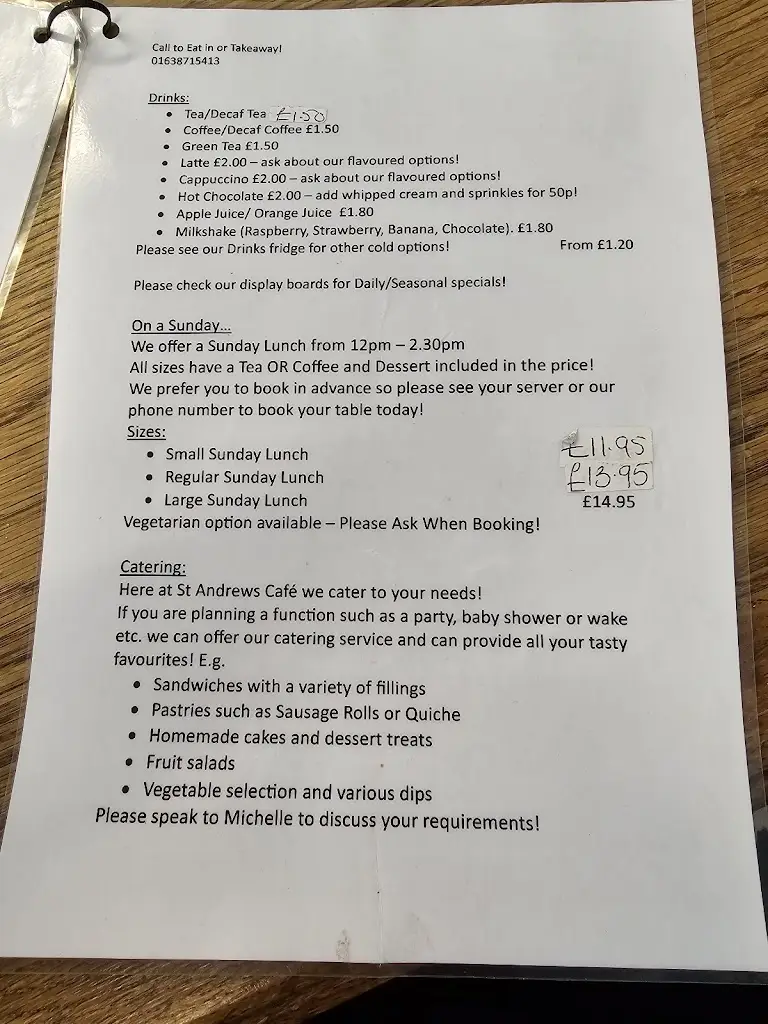 Menu_St Andrews Cafe_Mildenhall_image_2