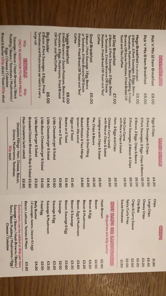 Menu_Porkys_Midsomer Norton_image_3