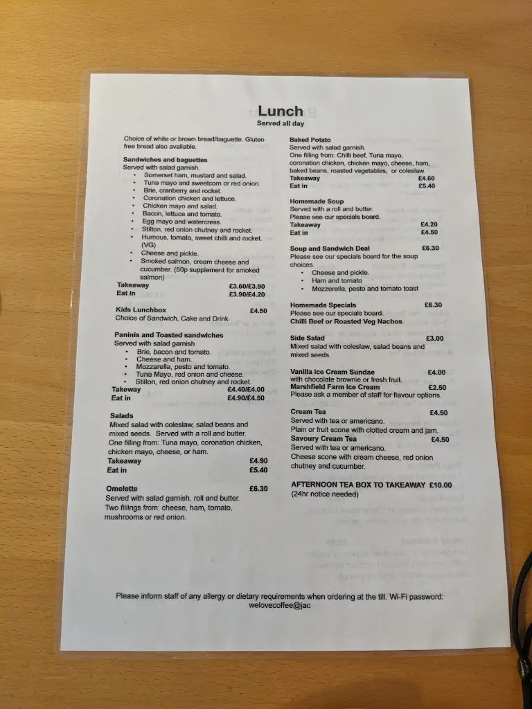 Menu_Jacarandas_Midsomer Norton_image_1