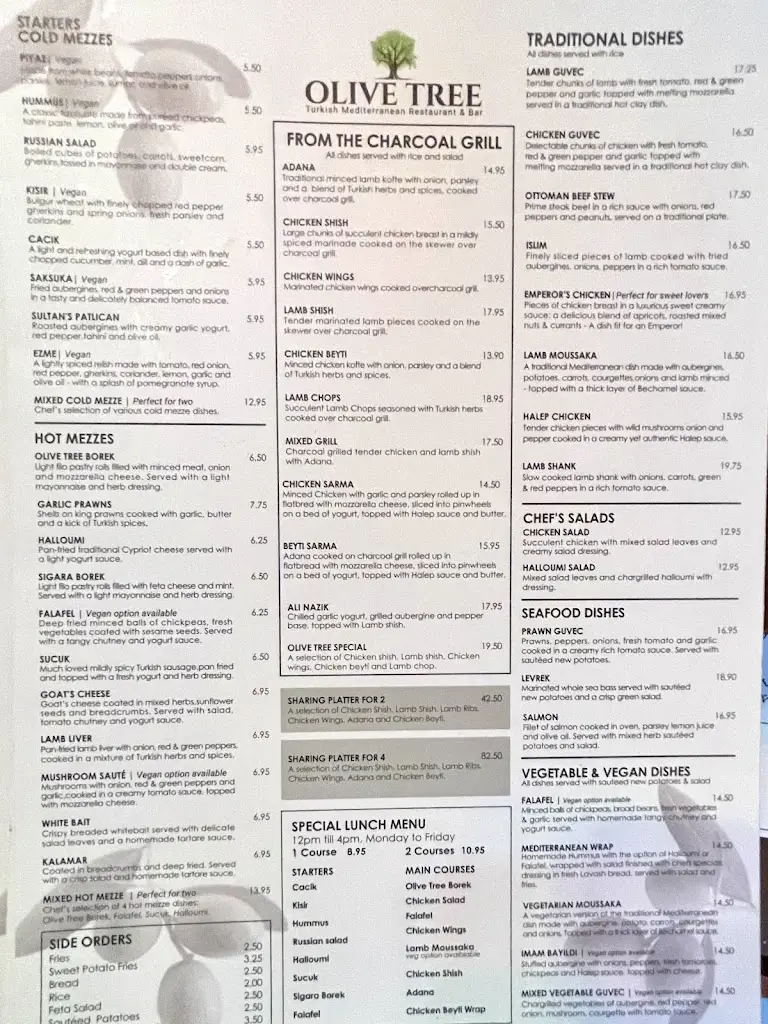 Menu_Olive Tree Turkish Mediterranean Restaurant and Bar_Milton Keynes_image_3