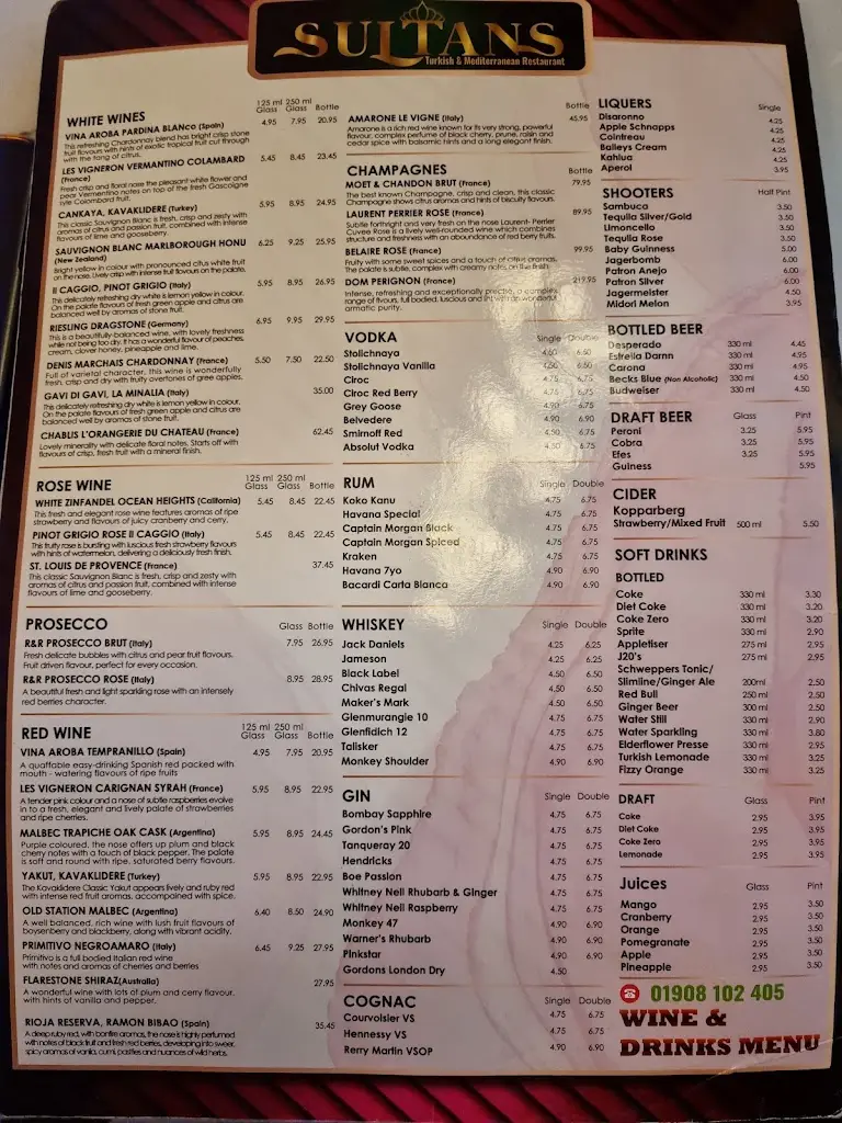 Menu_Grand Sultan_Milton Keynes_image_2