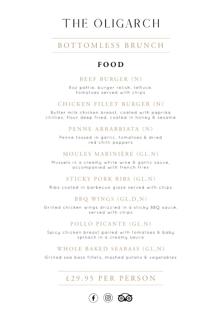 Menu_The Oligarch_Milton Keynes_image_2