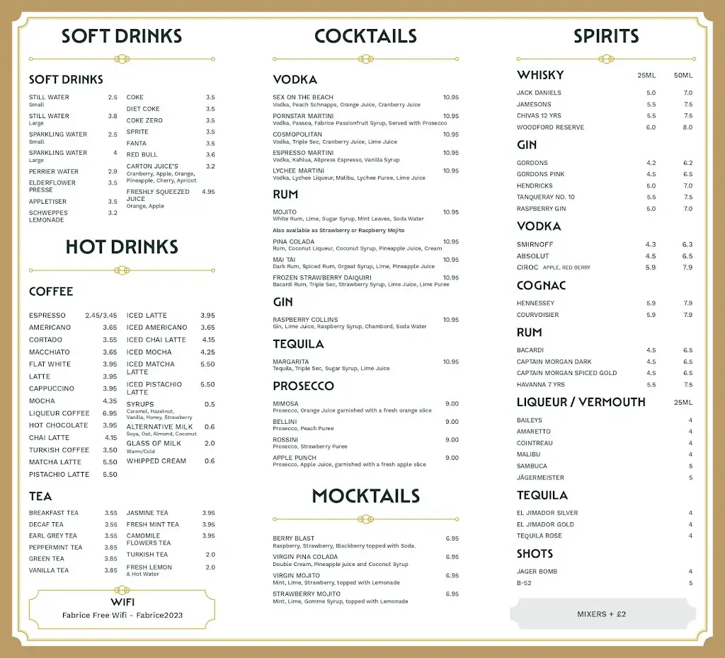 Menu_Fabrice Brasserie_Milton Keynes_image_3