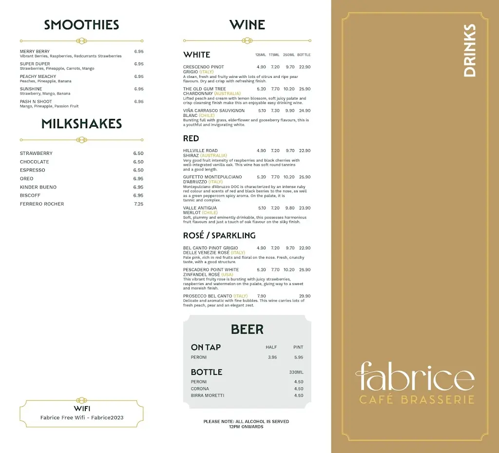 Menu_Fabrice Brasserie_Milton Keynes_image_4