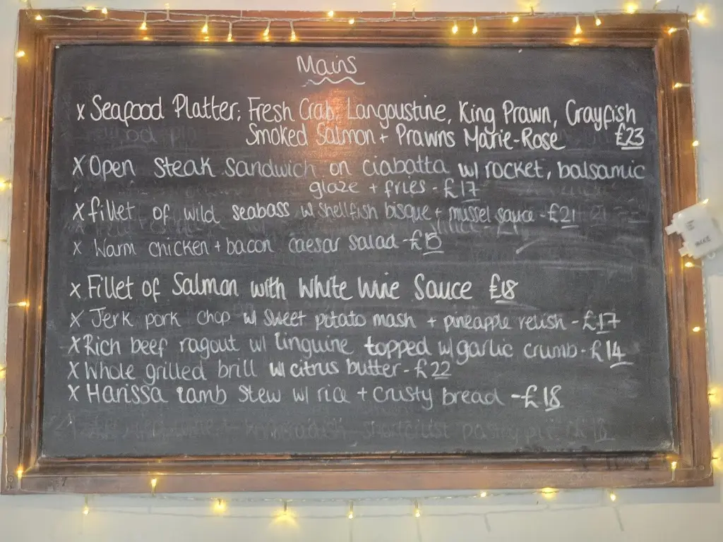 Menu_The Lion_Barnham_image_2