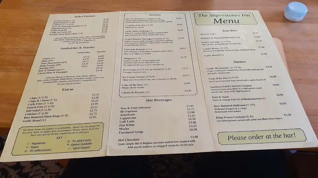Menu_The Stiperstones Inn_Minsterley_image_3