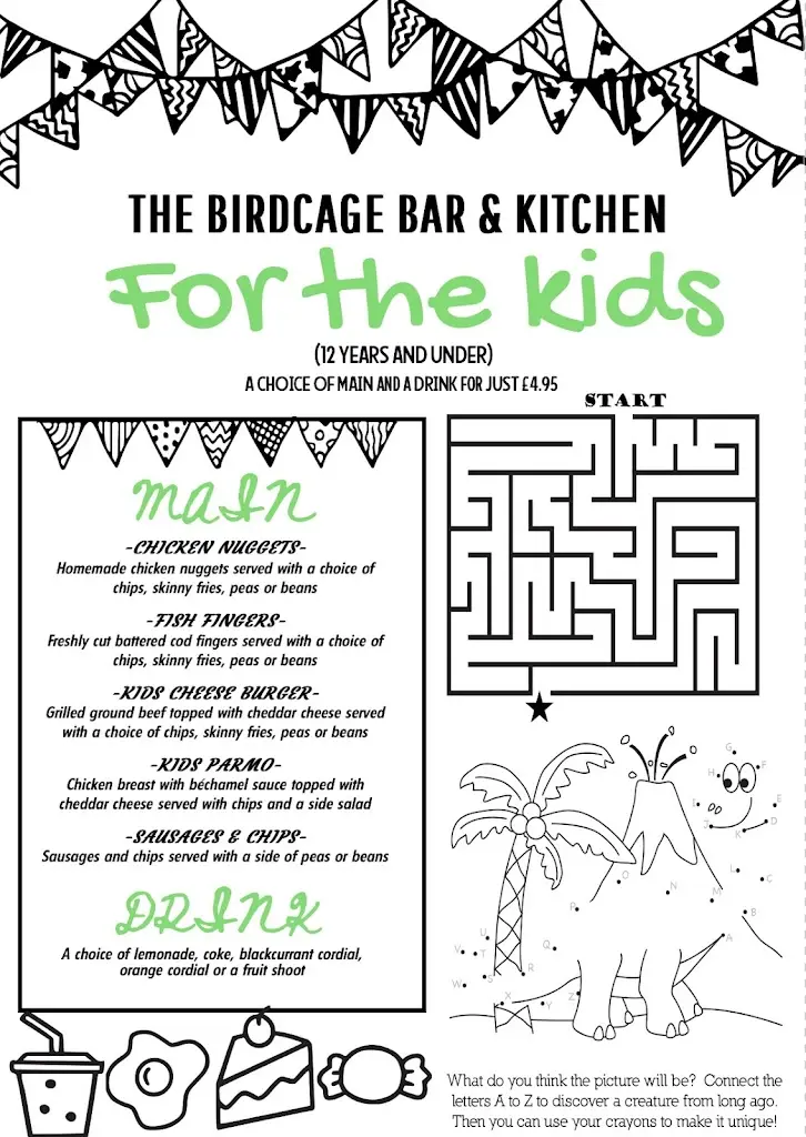 Menu_The Birdcage Middlesbrough_Middlesbrough_image_4