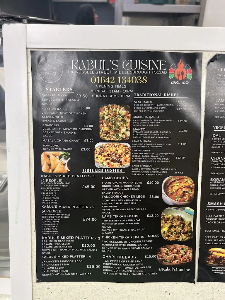 Menu_Kabul's Cuisine_Middlesbrough_image_3