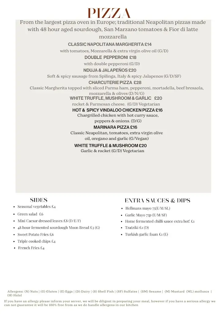 Menu_Bazaar Restaurant_Middlesbrough_image_3