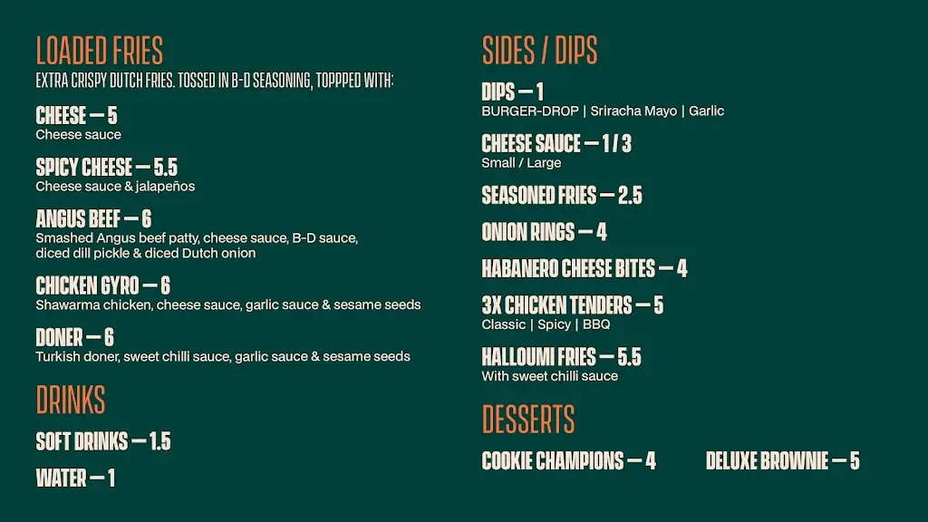Menu_BURGER-DROP Middlesbrough_Middlesbrough_image_3
