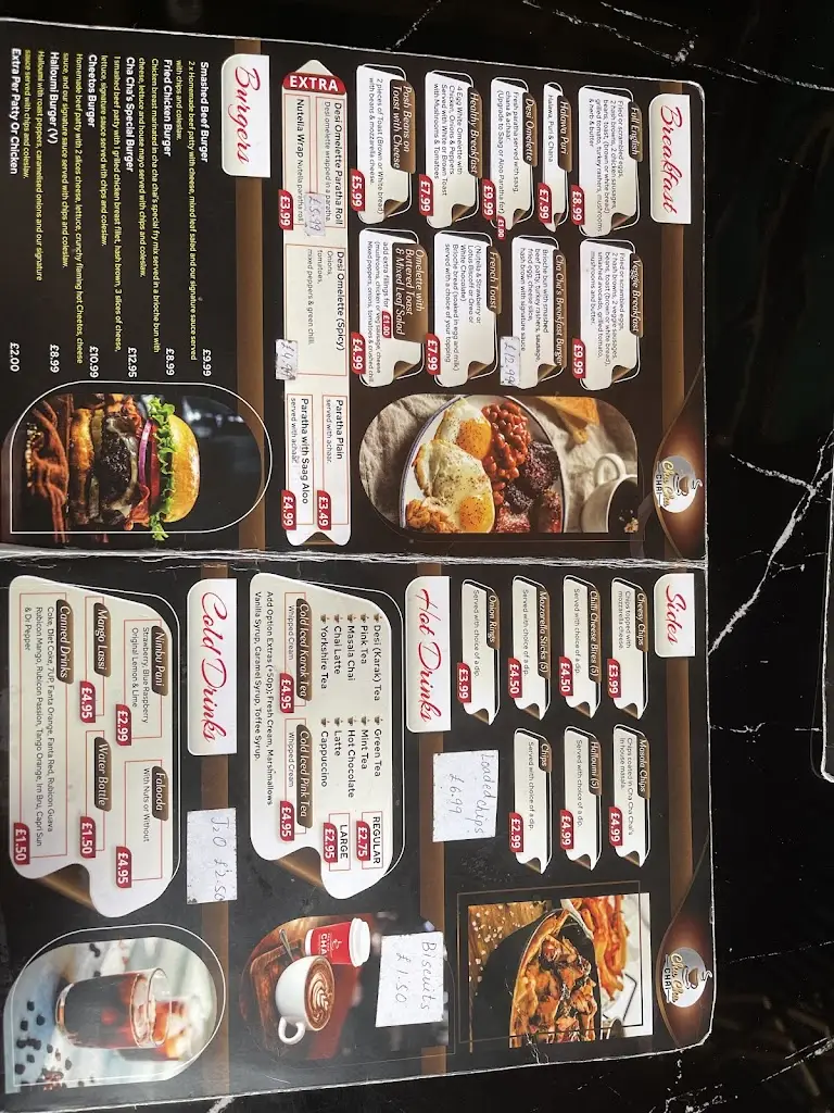 Menu_Cha cha chai Middlesbrough_Middlesbrough_immagine_4