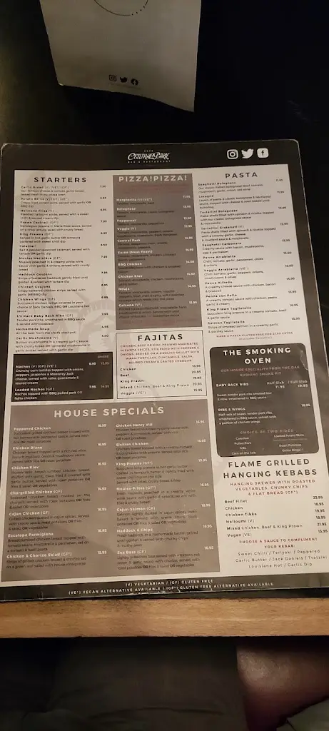 Menu_Central Park_Middlesbrough_image_2