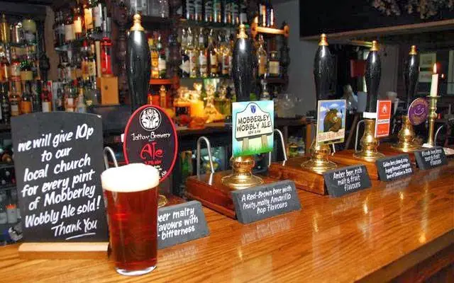 The Bulls Head restaurant in Mobberley