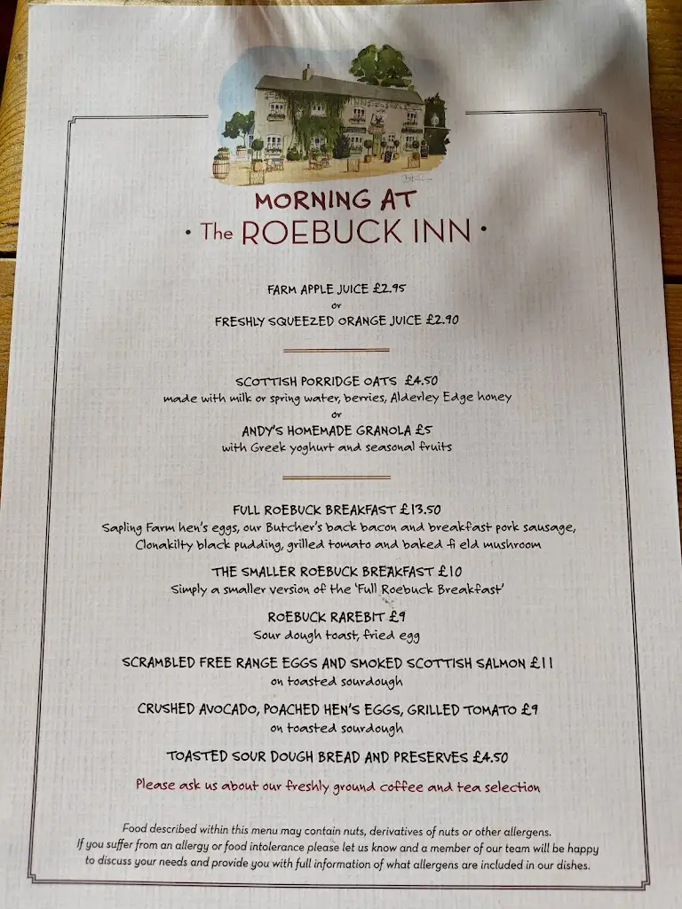 Menu_The Roebuck Inn_Mobberley_image_2